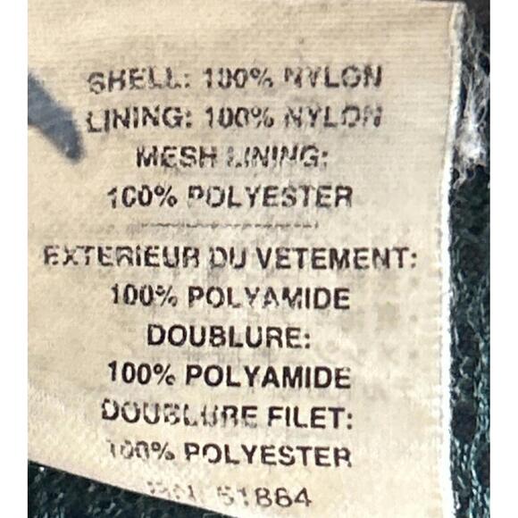 Patagonia Unisex Super Pluma Jacket Blue/Green Vintage XXL Rain Wind Hiking NICE - Picture 9 of 9